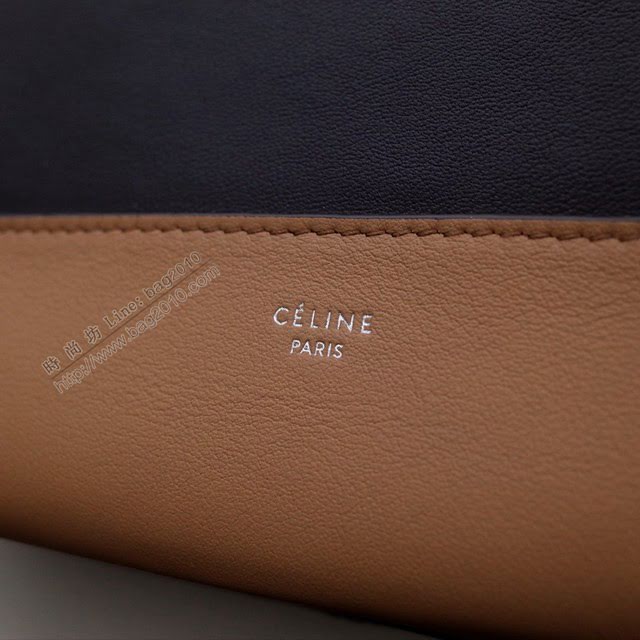 Celine女包 賽琳爆款 香味帶紋路進口小牛皮 CELINE FRAME BAG 可單肩可斜挎 25914  slyd2070
